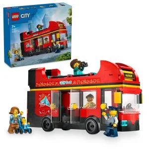 LEGO® City 60407 Autobus panoramico rosso a due piani