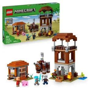LEGO® Minecraft® 21278 Avamposto dei Predoni e Devastatore