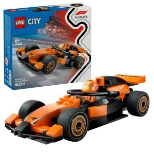LEGO® City 60442 Pilota di F1® con auto da corsa McLaren