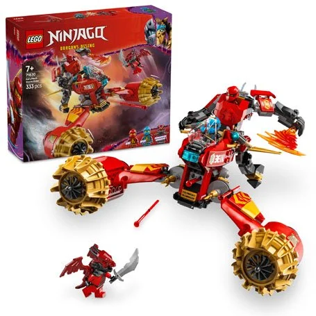 NINJAGO® 71830 Cavaliere della tempesta di Kai e robot