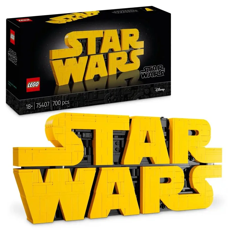 Star Wars™ 75407 Logo Star Wars™ in mattoncini