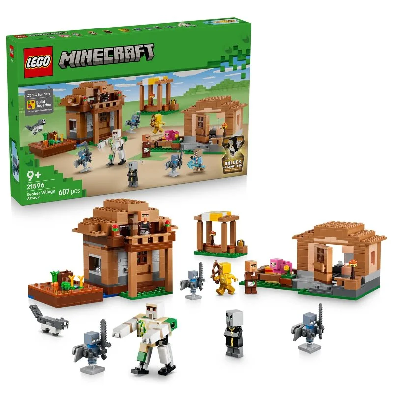 Minecraft® 21596 L'attacco del Mago al villaggio