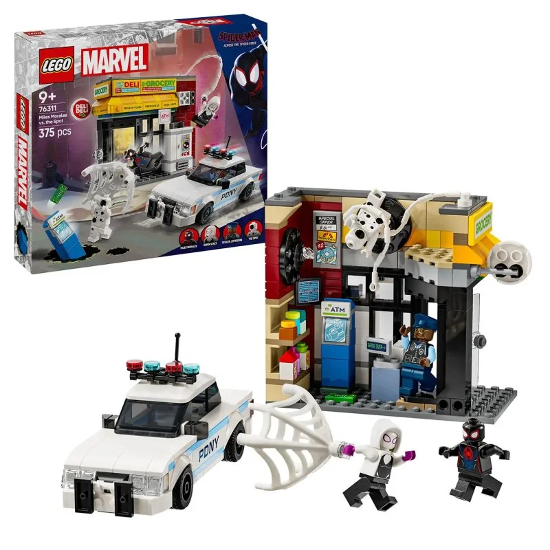 Marvel 76311 Spider-Verse: Miles Morales contro Macchia