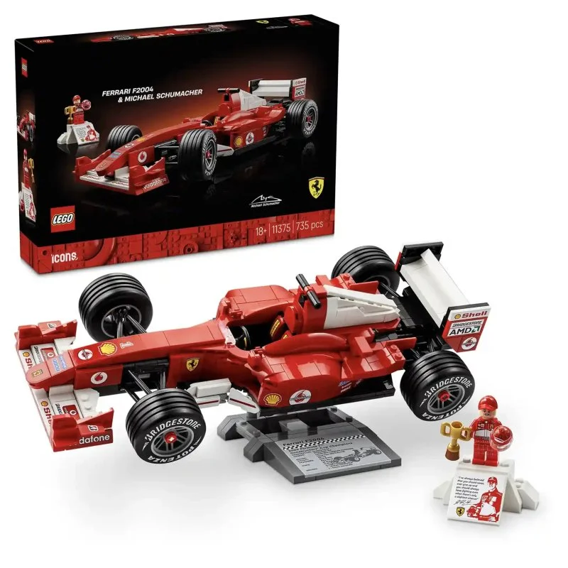Icons 11375 Ferrari F2004 e Michael Schumacher