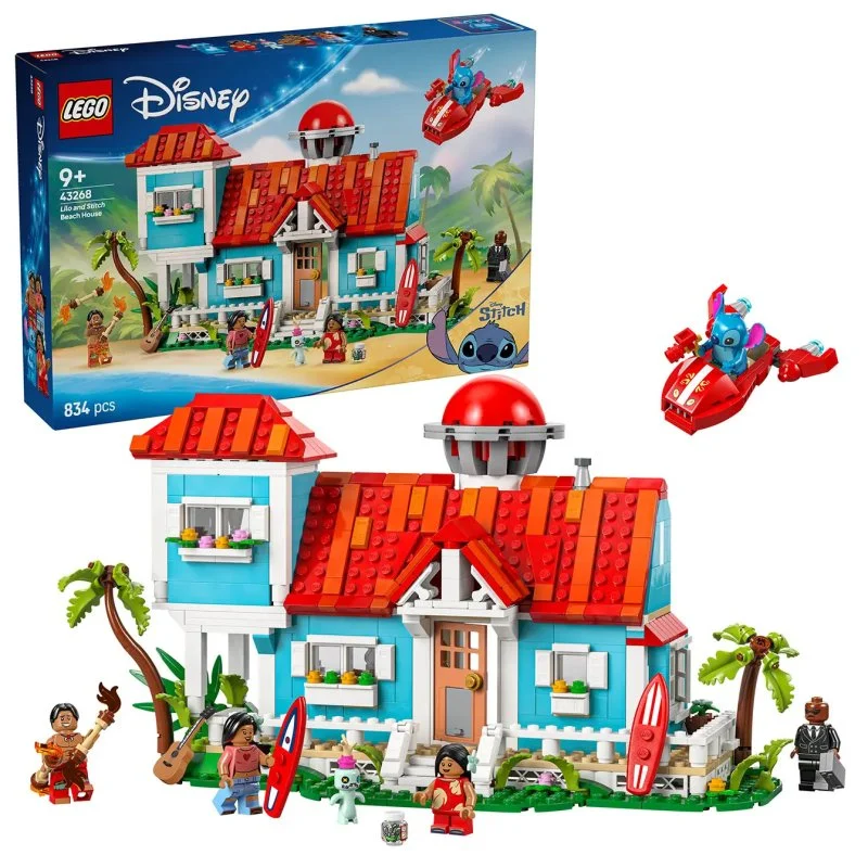 Disney 43268 Lilo & Stitch e la casetta sulla spiaggia