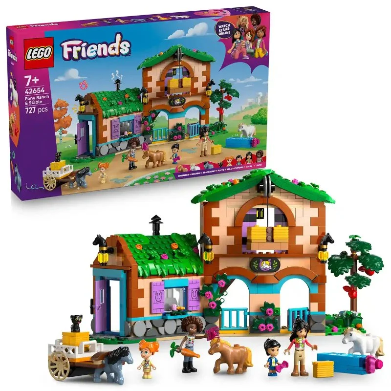 Friends 42654 Ranch con i pony e la scuderia