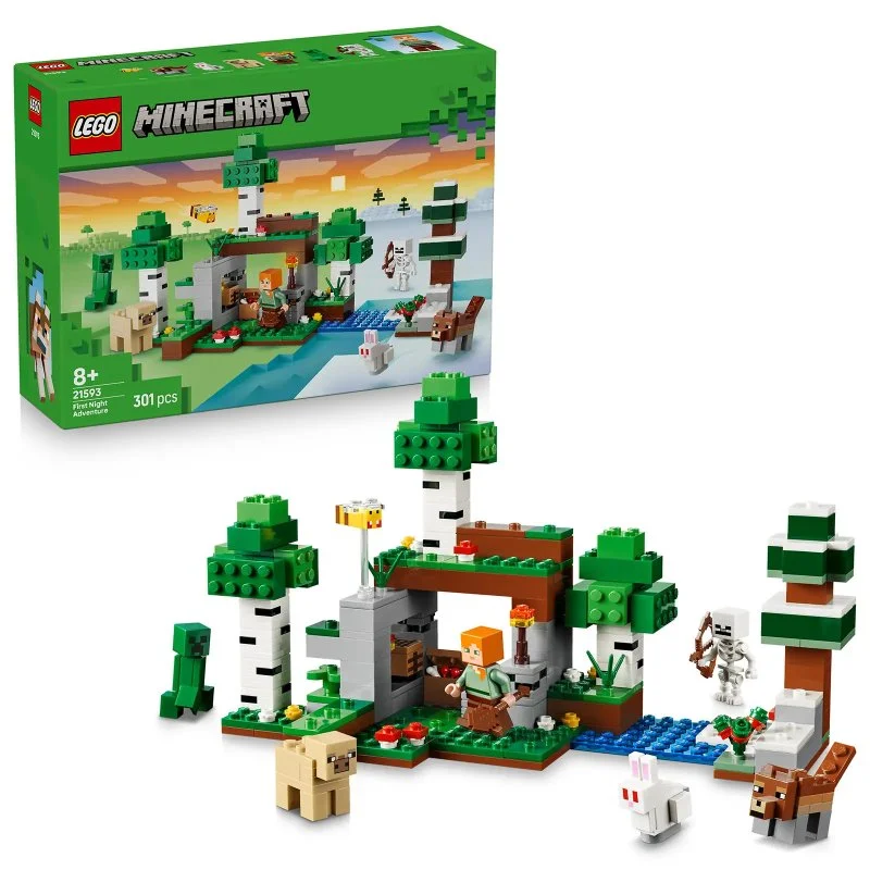 Minecraft® 21593 La prima avventura notturna