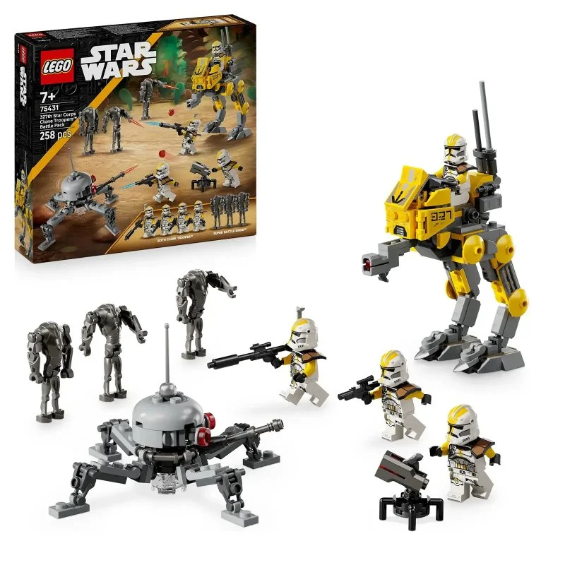Star Wars™ 75431 Pacchetto da battaglia dei soldati clone del 327º Corpo Stellare