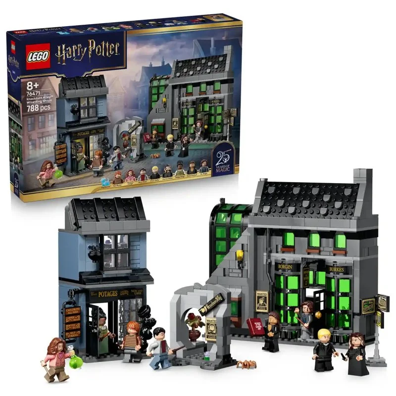 Harry Potter™ 76471 Botteghe di magia in Notturn Alley