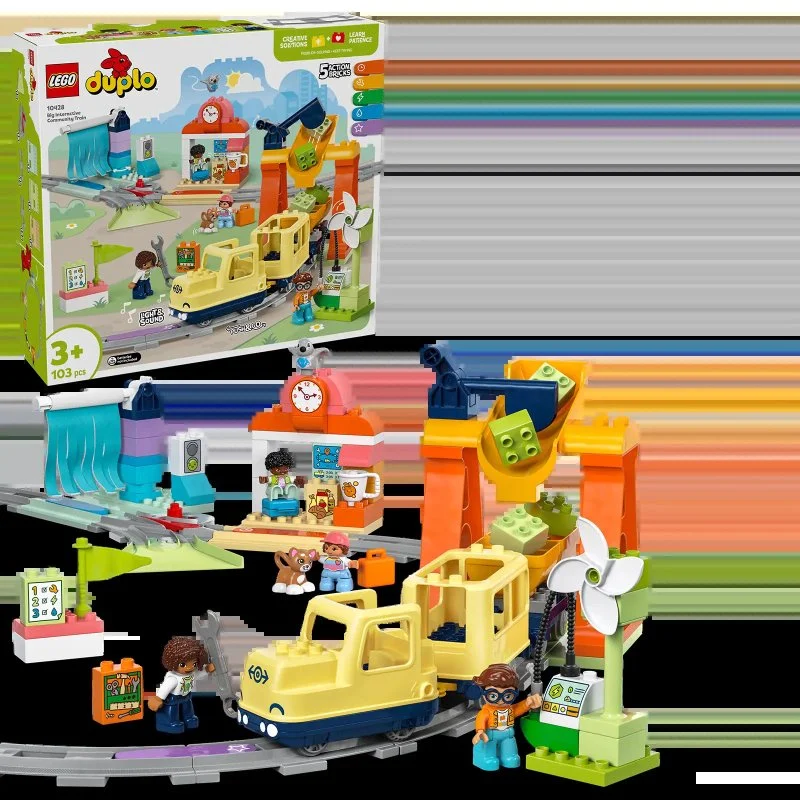 DUPLO® 10428 Grande trenino interattivo della comunità