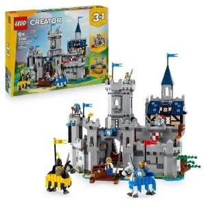 LEGO® Creator 3 in 1 31168 Castello medievale e cavalieri a cavallo
