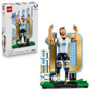 LEGO® Editions 43015 Lionel Messi – Leggenda del calcio