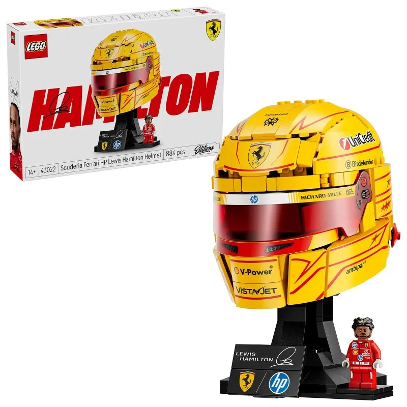 Editions 43022 Casco di Lewis Hamilton della Scuderia Ferrari HP