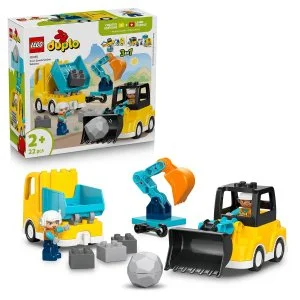 LEGO® DUPLO® 10475 Mezzi da cantiere 3 in 1