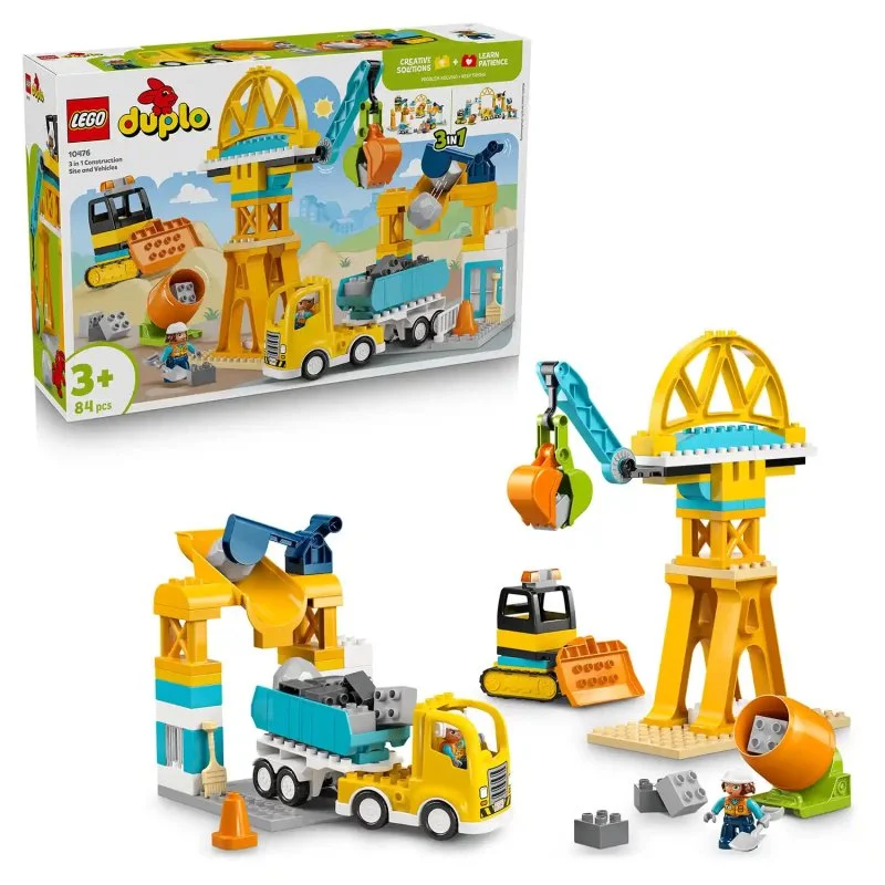 DUPLO® 10476 Cantiere e veicoli 3 in 1