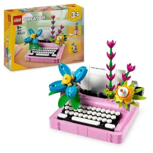 LEGO® Creator 3 in 1 31169 Macchina da scrivere con fiori