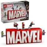 Marvel 76313 Logo MARVEL e minifigure