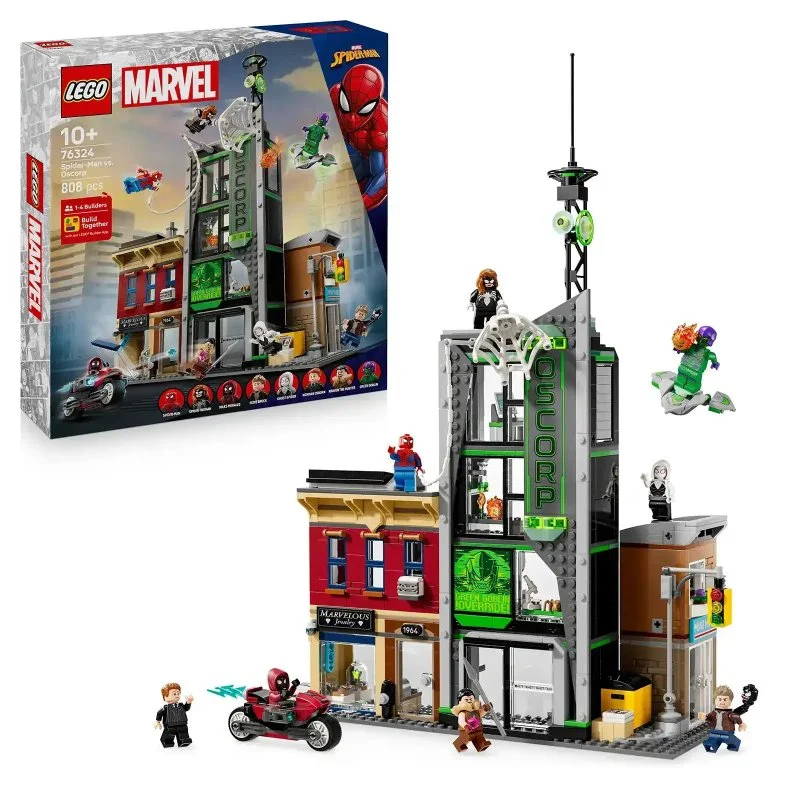 ǀ Marvel 76324 Spider-Man contro Oscorp