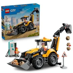 LEGO® City 60480 Pala gialla con retroescavatore
