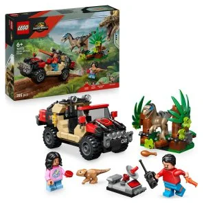 LEGO® Jurassic World 76972 Fuga dal Raptor nel fuoristrada
