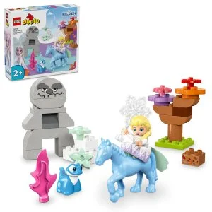 LEGO® DUPLO® ǀ Disney 10418 Elsa e Bruni nella foresta incantata