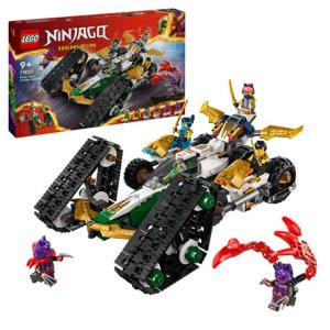 NINJAGO® 71820 Squadra dei ninja e veicolo combinato