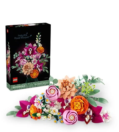 Botanicals 10342 Bellissimo bouquet di fiori rosa