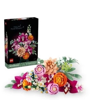 LEGO® Botanicals 10342 Bellissimo bouquet di fiori rosa