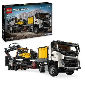 LEGO® Technic 42175 Camion Volvo FMX ed escavatore elettrico Volvo EC230