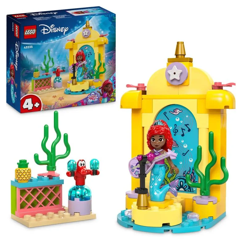 │ Disney Princess 43235 Ariel e il suo palco musicale