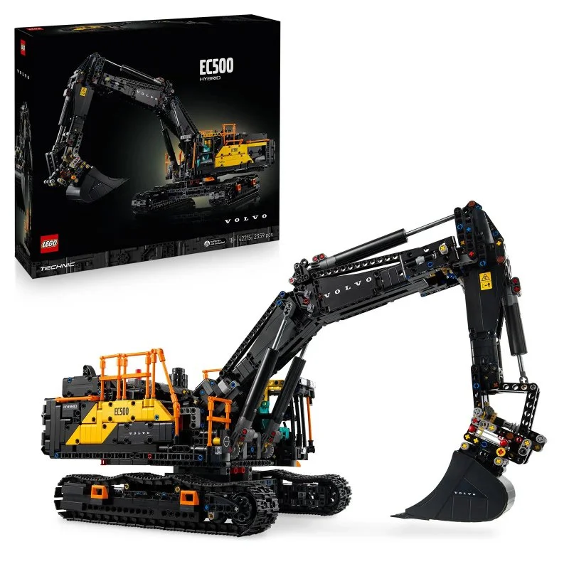 Technic 42215 Escavatore Volvo EC500 Hybrid
