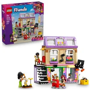 LEGO® Friends 42653 Negozio di strumenti musicali e appartamento