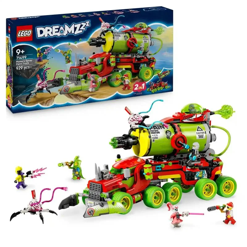 DREAMZzz™ 71499 Veicolo di Mateo a forma di bomboletta spray