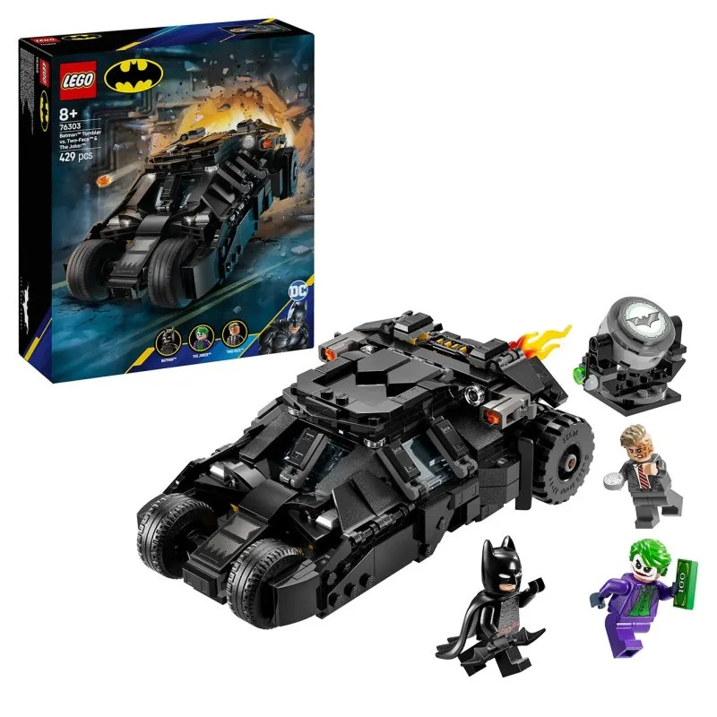 DC Batman™ 76303 Batman™ Tumbler contro Two-Face™ e Joker™