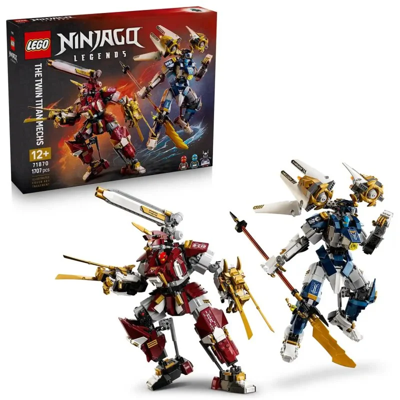 NINJAGO® 71870 Coppia di robot titanici