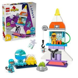 LEGO® DUPLO® 10422 Avventura nello spazio con la navetta spaziale 3 in 1