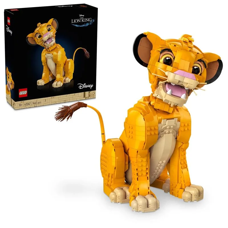Disney 43247 Giovane Simba del Re Leone