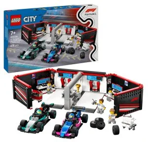 LEGO® City 60444 Garage F1® e auto Mercedes-AMG e Alpine