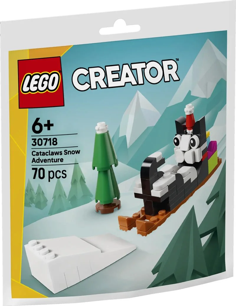 Creator 30718 Avventura sulla neve con il gatto Fiocco di neve