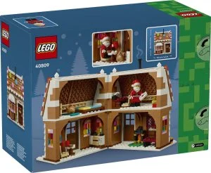 LEGO® 40809 Casetta di pan di zenzero natalizia, regalo di Natale per bambini