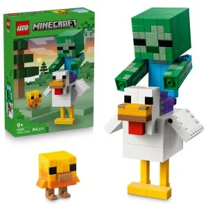 LEGO® Minecraft® 21582 Jockey di pollo