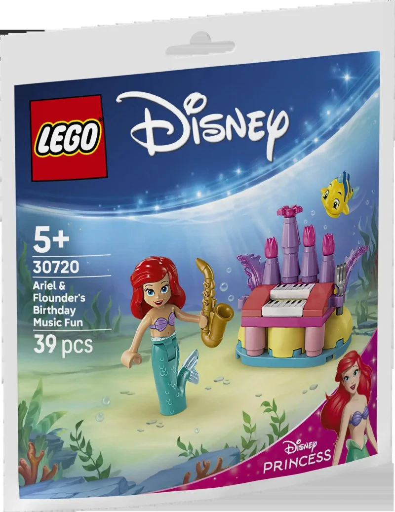 30720 Festa musicale di compleanno con Ariel e Flounder