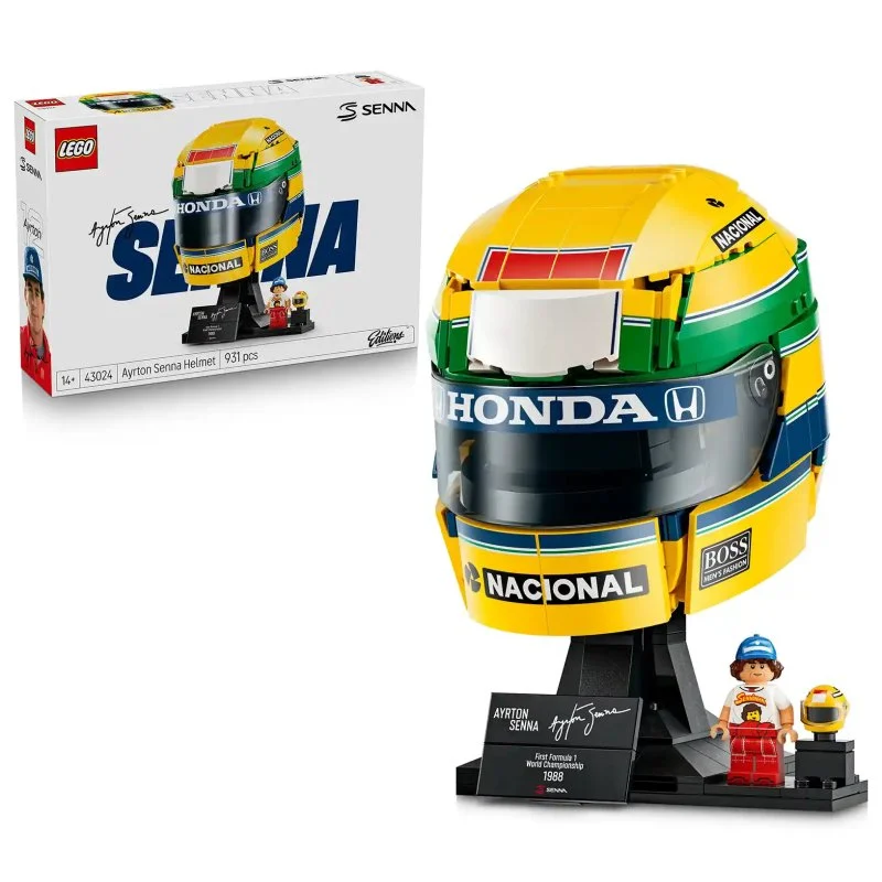 Editions 43024 Casco Ayrton Senna