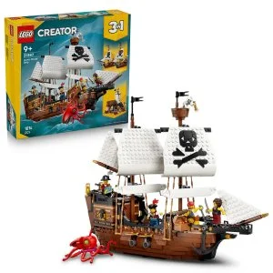 LEGO® Creator 31387 Iconica nave pirata