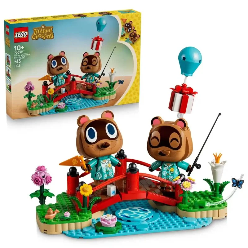 Animal Crossing™ 77059 Timmy e Tommy e una divertente giornata all'aperto