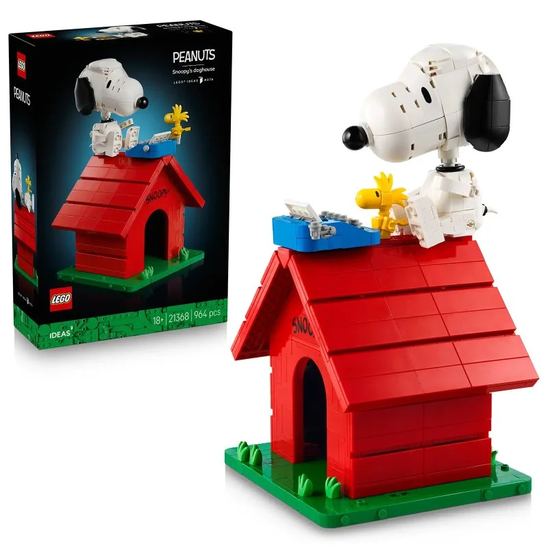 Ideas 21368 Peanuts: La cuccia di Snoopy