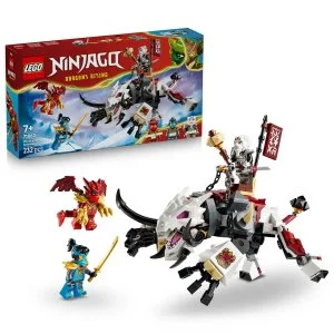 LEGO® NINJAGO® 71863 Zilvar e la bestia drago Grimtak