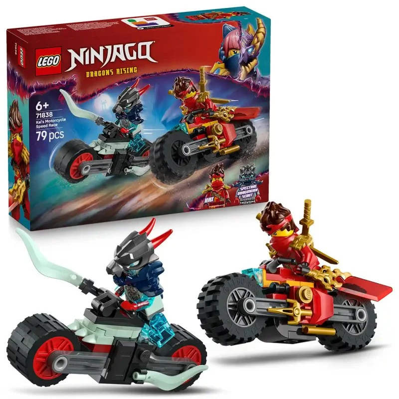 NINJAGO® 71838 Kai e la gara in moto