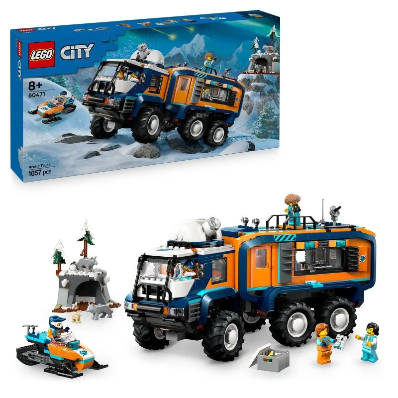 City 60471 Camion con laboratorio per esploratori dell'Artico