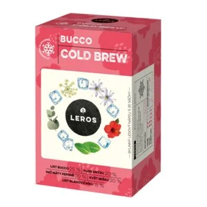 LEROS Miscela di erbe Bucco Cold Brew - bustine filtro (20 x 1,5 g) - per preparare tè freddo